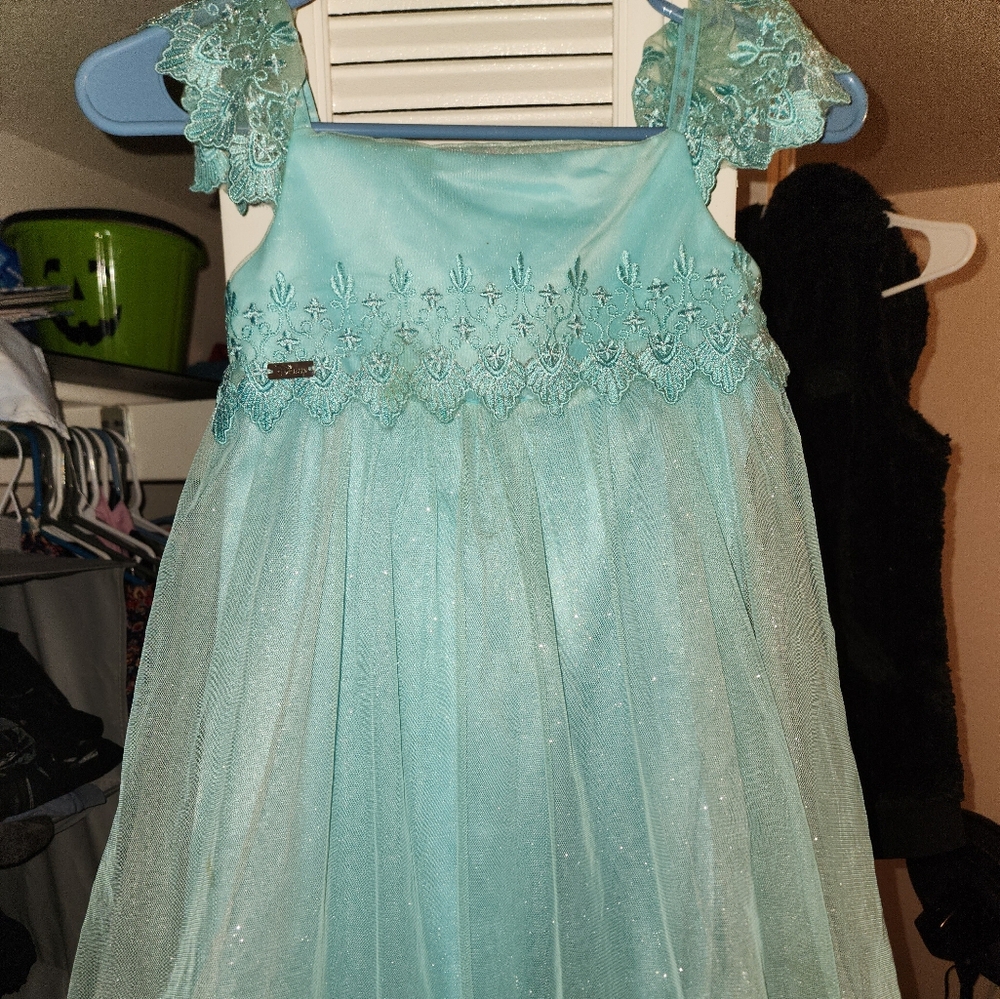 Girls Elsa Disney Dress
